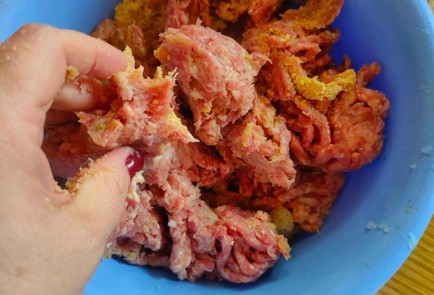 Фото шага рецепта Котлеты свиноговяжьи подомашнему 176167 шаг 5  