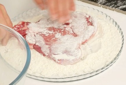 Фото шага рецепта Котлета помилански 125541 шаг 3  