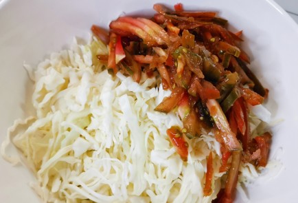 Фото шага рецепта Коул слоу погречески 174872 шаг 4  