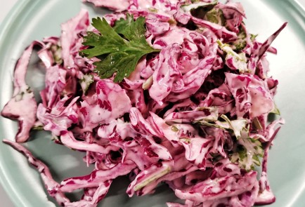 Фото шага рецепта Коулсло с кинзой 174735 шаг 10  