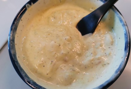 Фото шага рецепта Коулсло с заправкой из авокадо 187140 шаг 10