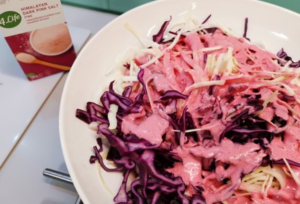 Фото шага рецепта Коулсло со свекольной заправкой 175532 шаг 13  