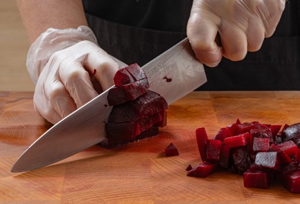 Фото шага рецепта Красные блины 175465 шаг 3  