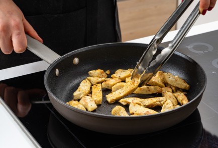 Фото шага рецепта Кремсуп из батата с сейтаном 176033 шаг 9  