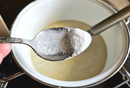 Фото шага рецепта Кремсуп из шампиньонов 188943 шаг 6  