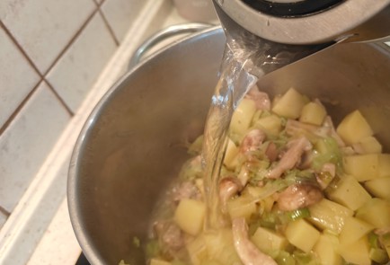 Фото шага рецепта Кремсуп из шампиньонов 190756 шаг 7