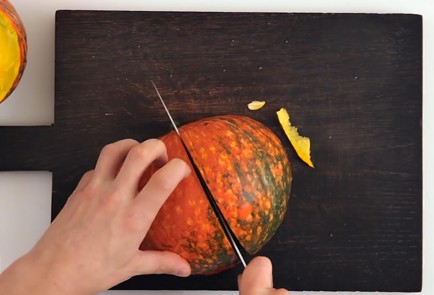 Фото шага рецепта Кремсуп из тыквы с бренди 29897 шаг 2  