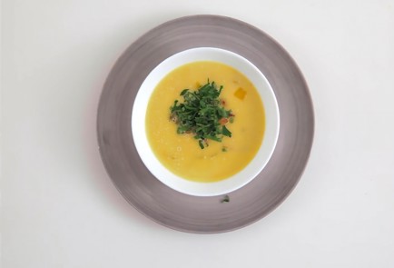 Фото шага рецепта Кремсуп из тыквы с бренди 29897 шаг 5  