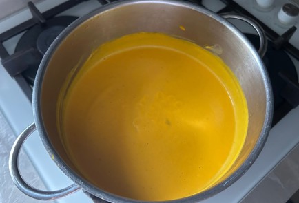 Фото шага рецепта Кремсуп из тыквы запеченной 190540 шаг 9  