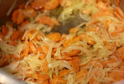 Фото шага рецепта Крем суп из запеченной тыквы 190568 шаг 3  