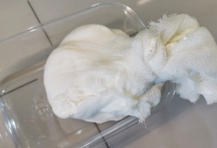 Фото шага рецепта Кремсыр с базиликом 174155 шаг 6  