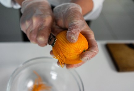 Фото шага рецепта Крепсюзетт с мороженым 138574 шаг 4  