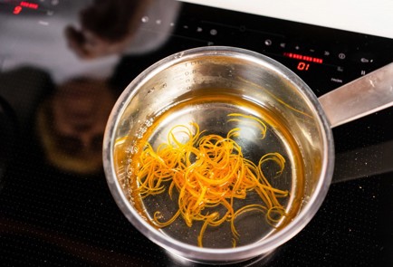 Фото шага рецепта Крепсюзетт с мороженым 138574 шаг 5  