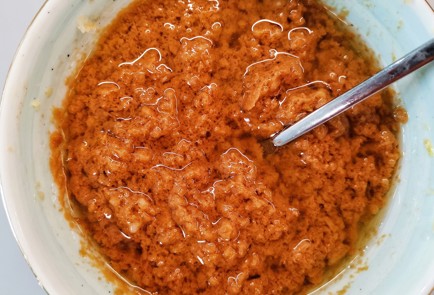 Фото шага рецепта Креветки обжаренные в имбирногорчичном соусе 152749 шаг 6