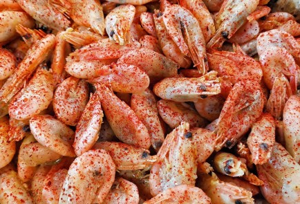 Фото шага рецепта Креветки обжаренные в имбирногорчичном соусе 152749 шаг 8