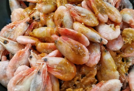 Фото шага рецепта Креветки в имбирногорчичном маринаде 152320 шаг 4  