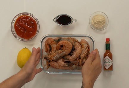 Фото шага рецепта Креветочный коктейль 136833 шаг 1  