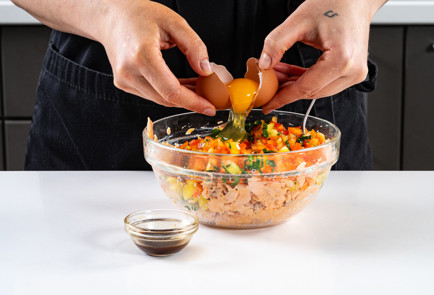 Фото шага рецепта Крокеты из форели в аэрогриле 191160 шаг 5  