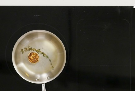 Фото шага рецепта Кролик с перепелками тыквой и персиками 81091 шаг 6  