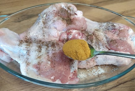 Фото шага рецепта Крыло индейки в горчичномедовом маринаде 188813 шаг 4  