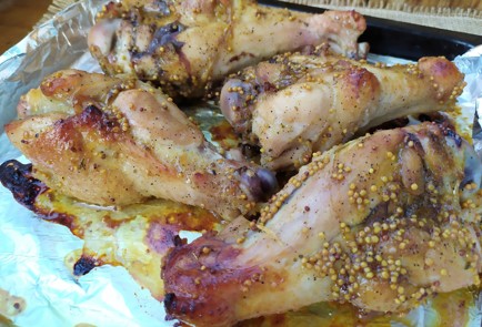 Фото шага рецепта Крыло индейки в горчичномедовом маринаде 188813 шаг 9  