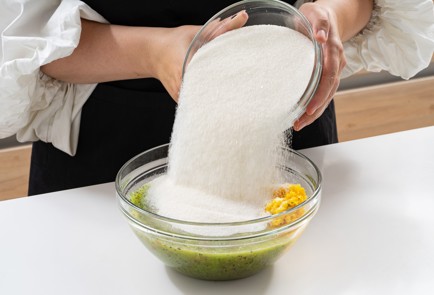 Фото шага рецепта Варенье из крыжовника и апельсина без варки 174192 шаг 6  