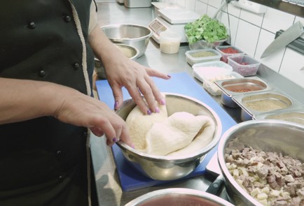 Фото шага рецепта Кучмачи из говяжьих потрохов 152189 шаг 2  