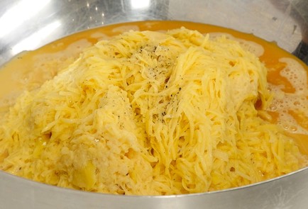 Фото шага рецепта Картофельная запеканка кугелис 104303 шаг 3  