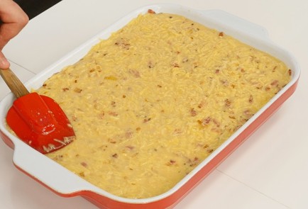 Фото шага рецепта Картофельная запеканка кугелис 104303 шаг 4  