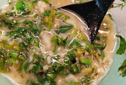 Фото шага рецепта Кукуруза в чесночносливочном соусе с зеленью 151497 шаг 9  