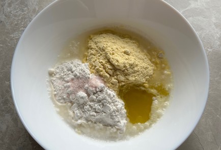 Фото шага рецепта Кукурузные лепешки без глютена 174335 шаг 2  