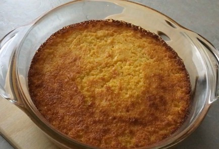 Фото шага рецепта Кукурузный манник 174345 шаг 10  