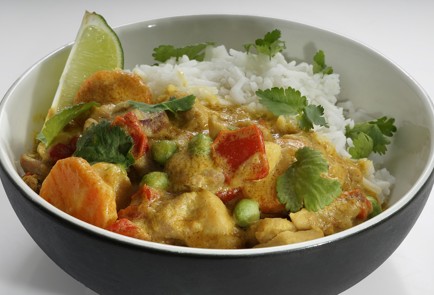 Фото шага рецепта Курица карри в мультиварке 173383 шаг 10  