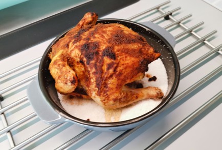 Фото шага рецепта Курица на соли 190521 шаг 11  