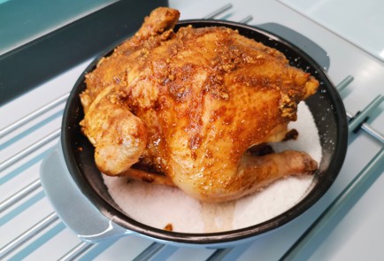 Фото шага рецепта Курица на соли 190521 шаг 9  