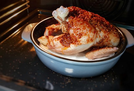 Фото шага рецепта Курица пофранцузски в духовке 174163 шаг 8  