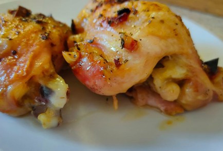 Фото шага рецепта Курица в духовке с чесноком поитальянски 190196 шаг 13  