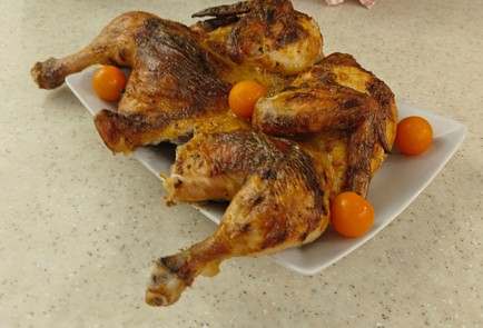 Фото шага рецепта Курица с хрустящей корочкой в духовке 191209 шаг 11