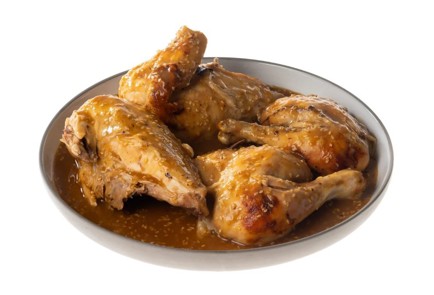 Фото шага рецепта Курица с имбирем в капустных листьях 151579 шаг 10  