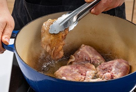 Фото шага рецепта Курица с оливками и сыром фета 34964 шаг 3  