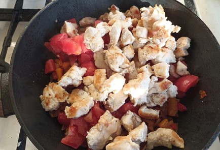 Фото шага рецепта Куриная грудка с болгарским перцем 190967 шаг 10