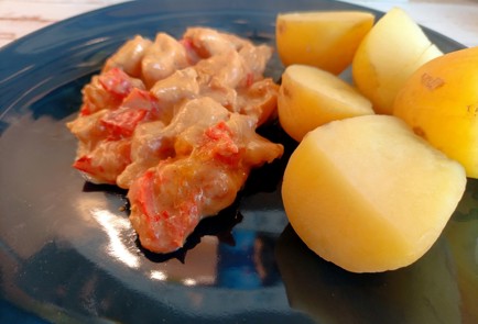 Фото шага рецепта Куриная грудка с болгарским перцем 190967 шаг 12