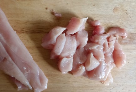 Фото шага рецепта Куриная грудка с болгарским перцем 190967 шаг 3