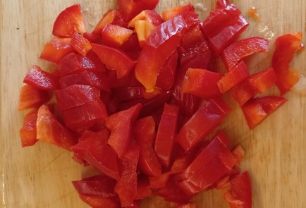 Фото шага рецепта Куриная грудка с болгарским перцем 190967 шаг 5