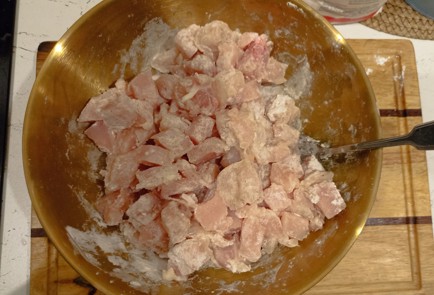 Фото шага рецепта Кислосладкая курица покитайски с рисом 191509 шаг 4  