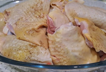 Фото шага рецепта Курица с яблоками в духовке 190604 шаг 3  