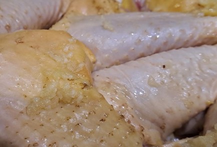 Фото шага рецепта Курица с яблоками в духовке 190604 шаг 7  