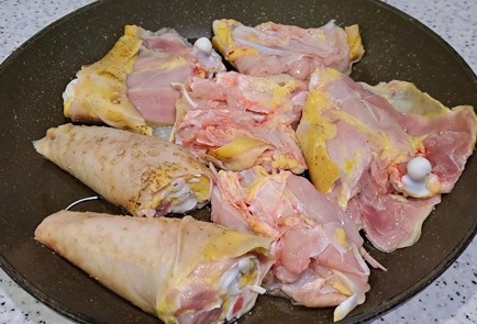 Фото шага рецепта Курица тушенная с морковью и тыквой 190561 шаг 4  