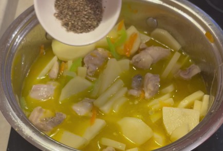 Фото шага рецепта Курица тушенная  с овощами 151135 шаг 12  