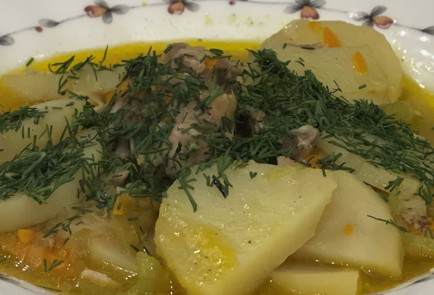 Фото шага рецепта Курица тушенная  с овощами 151135 шаг 15  